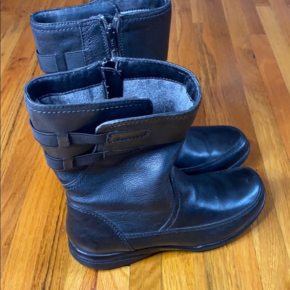winter zip up boots